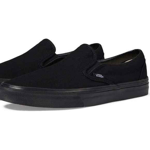 Vans Shoes - Vans Black Slip-on Womens 8.5 Canvas